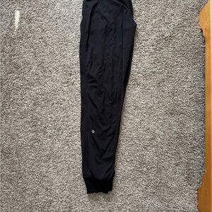 lululemon dance studio joggers black size 4